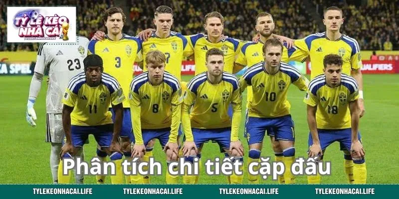 Phân tích chi tiết cặp đấu Thụy Điển vs Tunisia